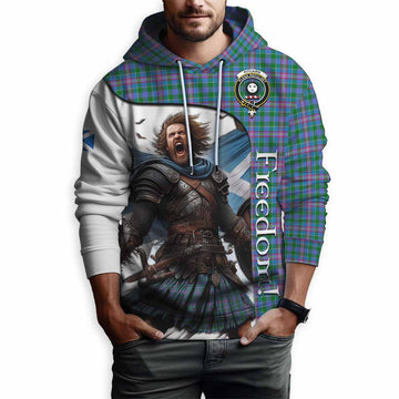 Pitcairn Crest Tartan Hoodie Inspired by the Freedom of Scottish Warrior