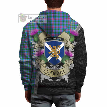Pitcairn Tartan Family Crest Hoodie Lion Rampant Royal Thistle Shield Celtic Inspired - Tartan Vibes Clothing