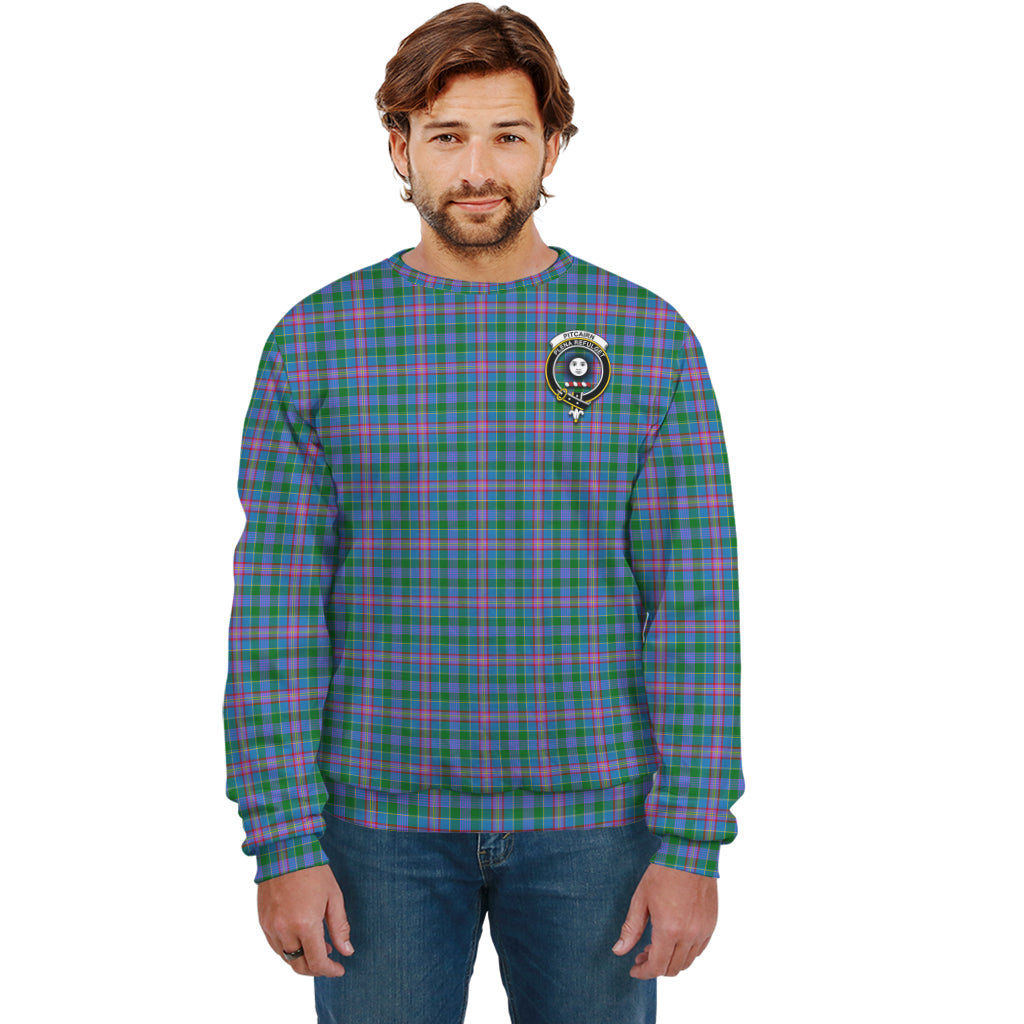 pitcairn-hunting-tartan-sweatshirt-with-family-crest