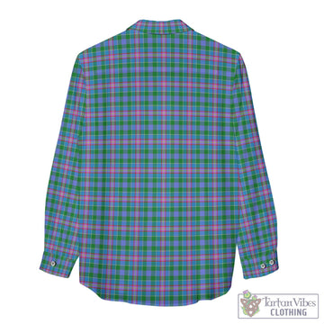 Pitcairn Tartan Women's Casual Shirt with Family Crest