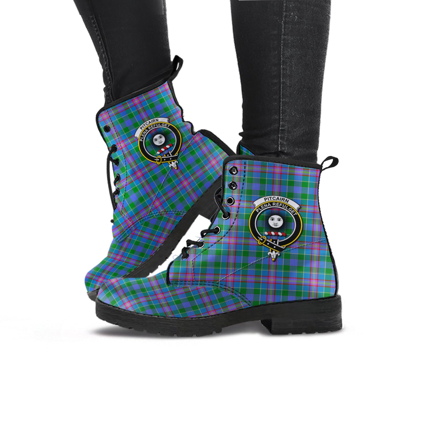 pitcairn-hunting-tartan-leather-boots-with-family-crest