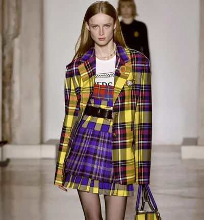 Plaid in fashion