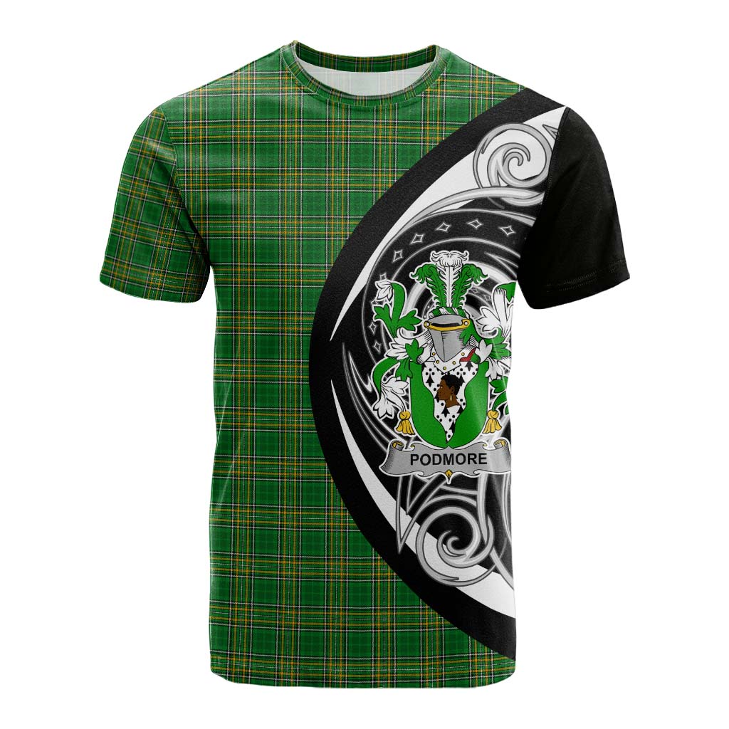 Podmore Irish Clan Cotton T-shirt Celtic Circle Style Kid's Shirt - Tartan Vibes Clothing