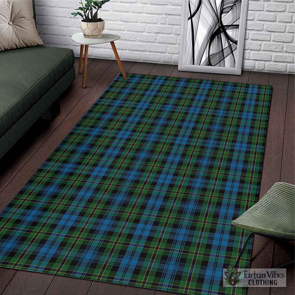 Tartan Vibes Clothing Polaris Military Tartan Area Rug