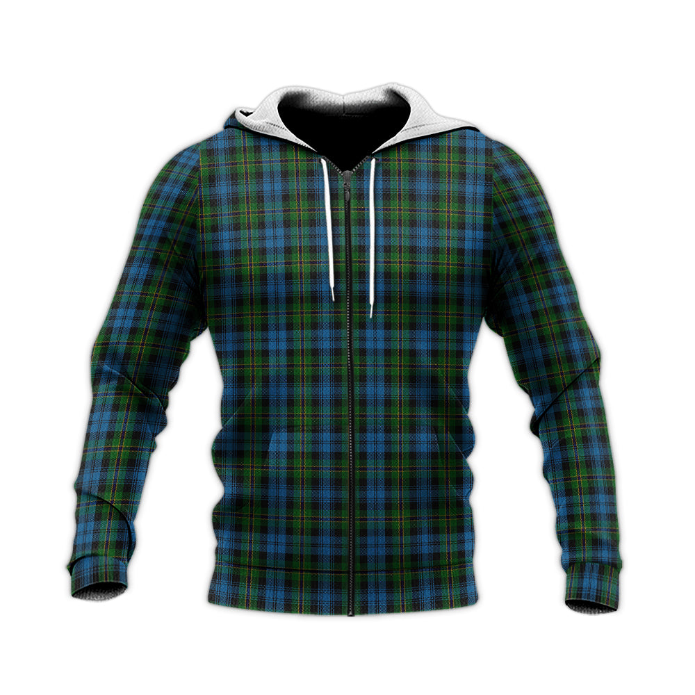 polaris-military-tartan-knitted-hoodie