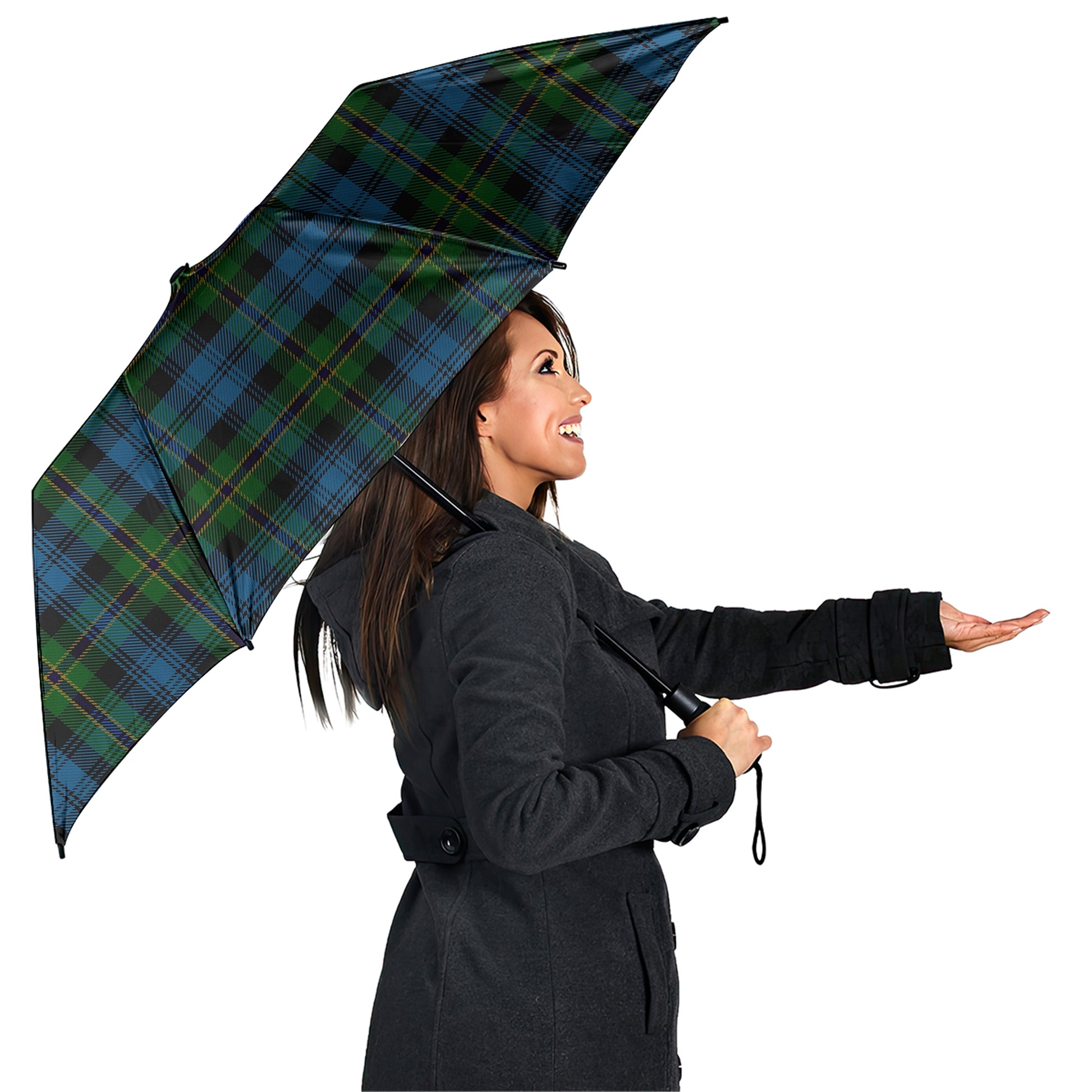 Polaris Military Tartan Umbrella - Tartanvibesclothing