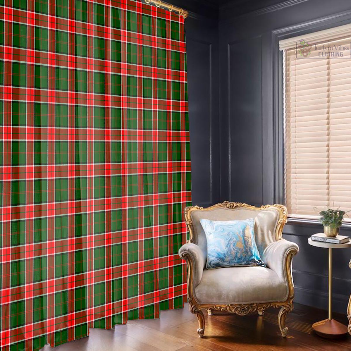 Pollock Tartan Window Curtain - Tartan Vibes Clothing