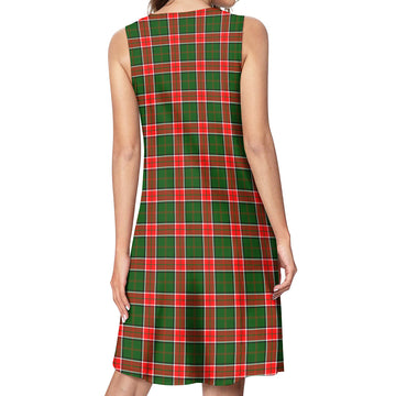 Pollock Tartan Womens Casual Dresses