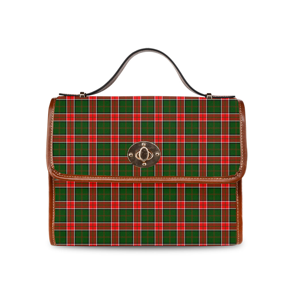 pollock-modern-tartan-leather-strap-waterproof-canvas-bag