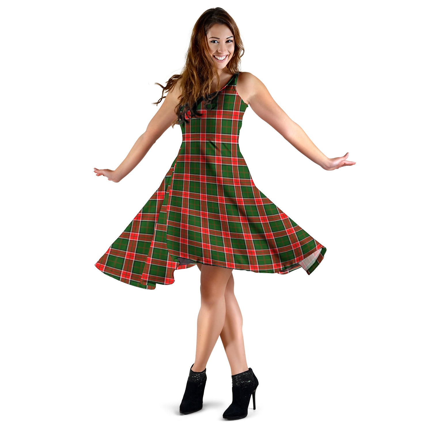 pollock-modern-tartan-sleeveless-midi-womens-dress