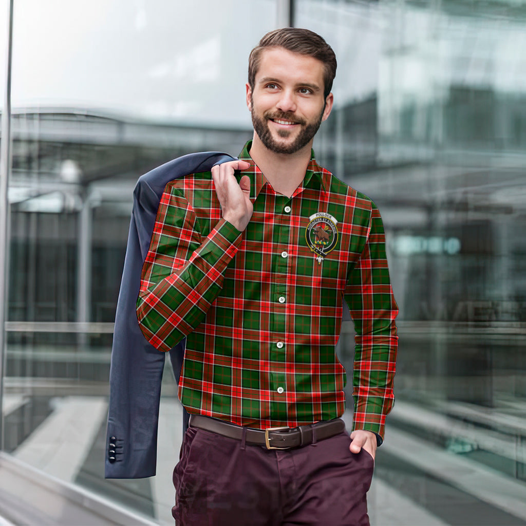 pollock-modern-tartan-long-sleeve-button-up-shirt-with-family-crest