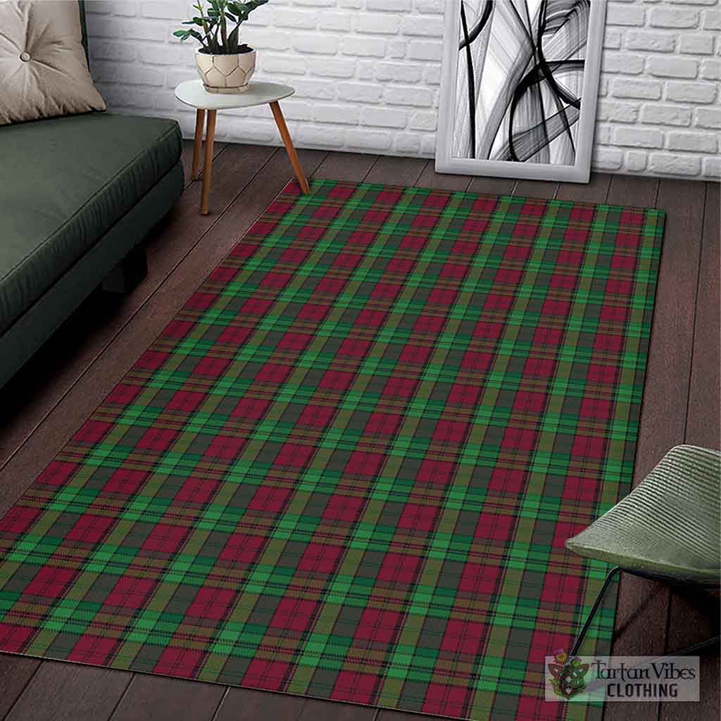 Tartan Vibes Clothing Pope of Wales Tartan Area Rug