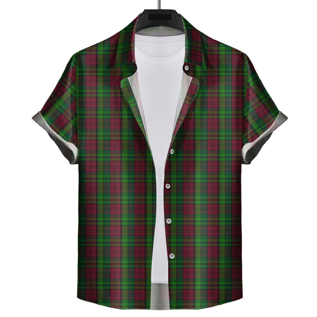 pope-of-wales-tartan-short-sleeve-button-down-shirt