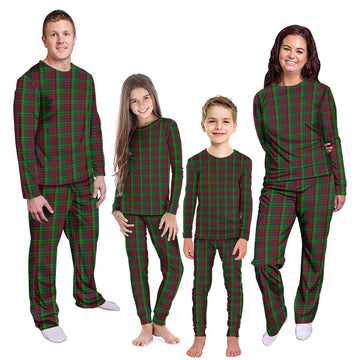 Pope of Wales Tartan Pajamas Family Set