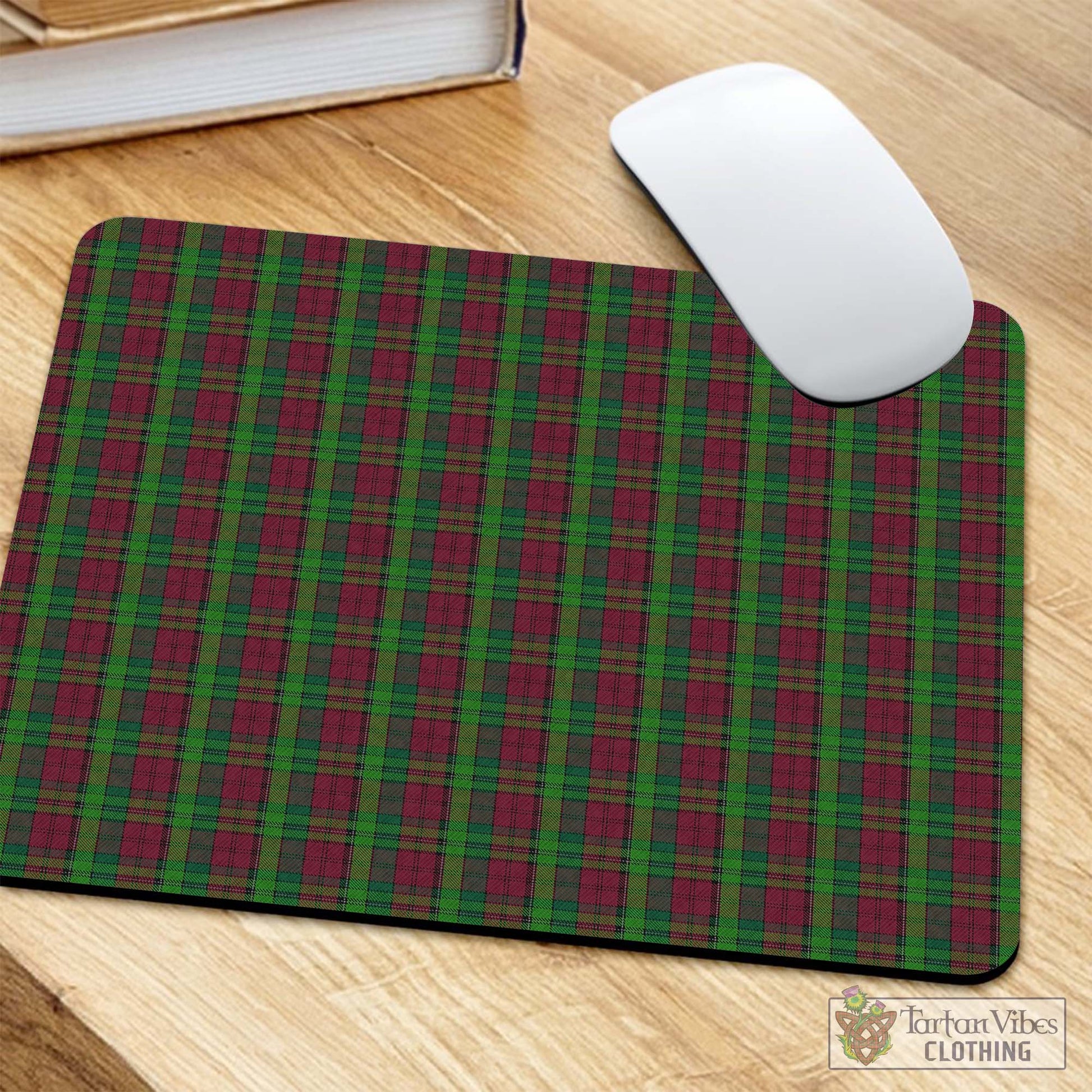 Tartan Vibes Clothing Pope of Wales Tartan Mouse Pad