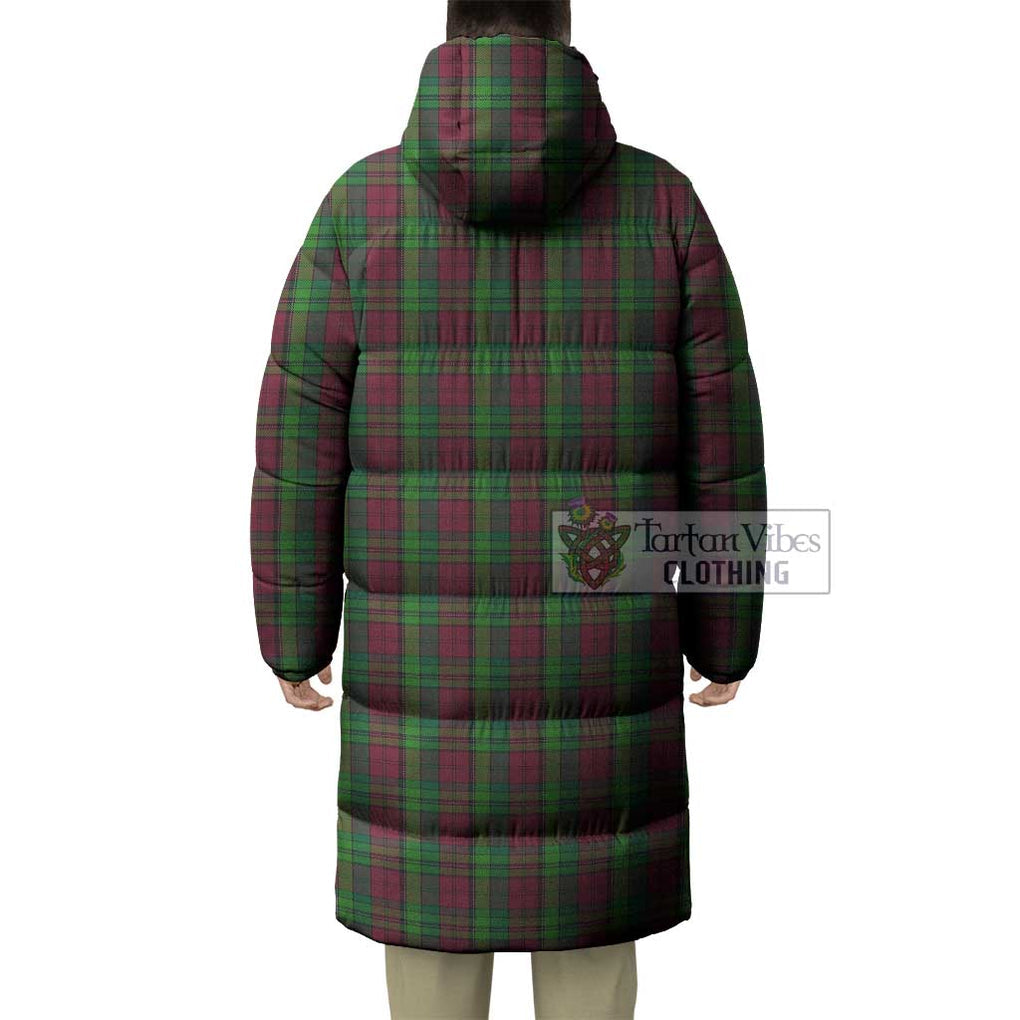 Tartan Vibes Clothing Pope of Wales Tartan Long Down Jacket