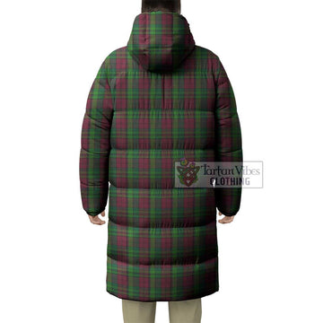 Pope of Wales Tartan Long Down Jacket