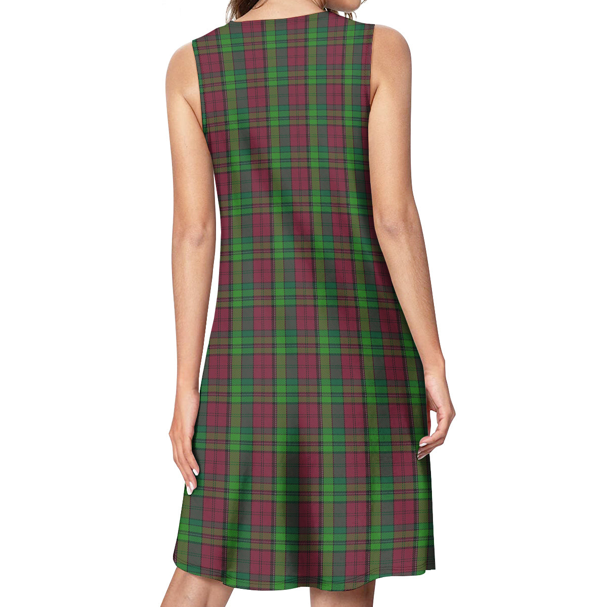 Pope of Wales Tartan Womens Casual Dresses - Tartanvibesclothing