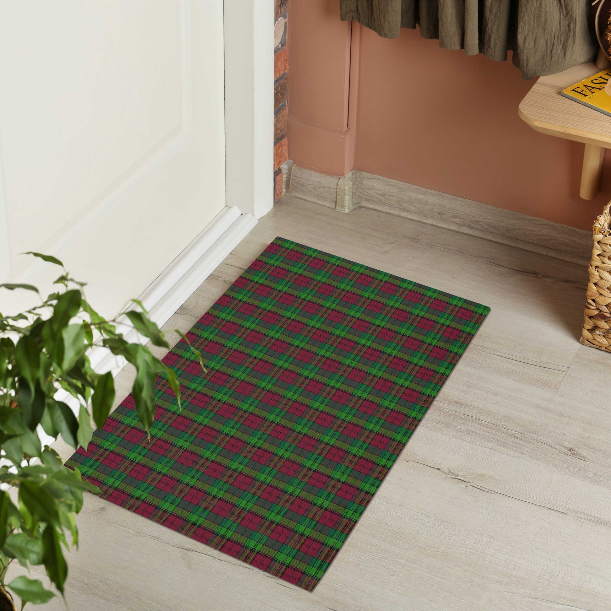 Pope of Wales Tartan Door Mat - Tartanvibesclothing