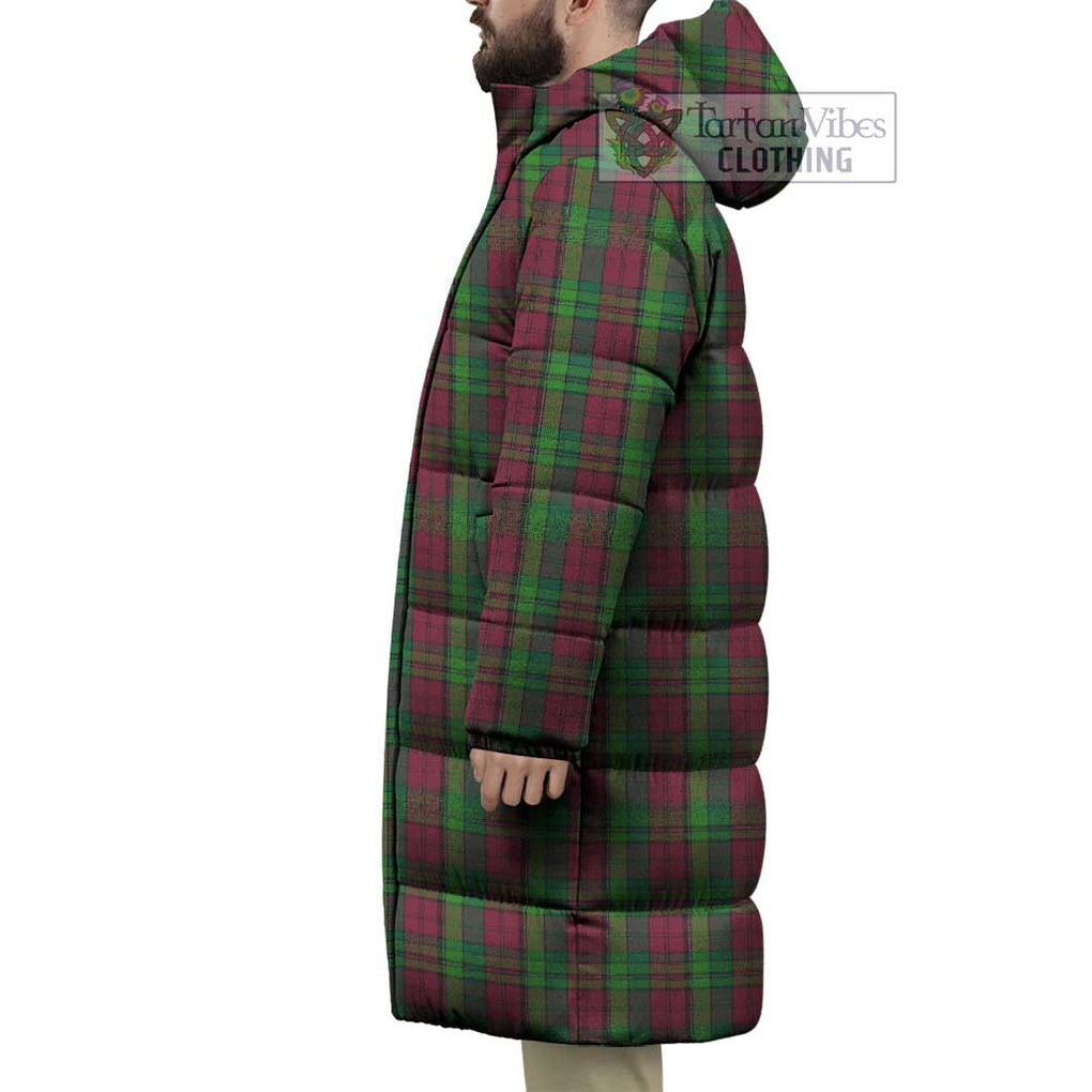 Tartan Vibes Clothing Pope of Wales Tartan Long Down Jacket