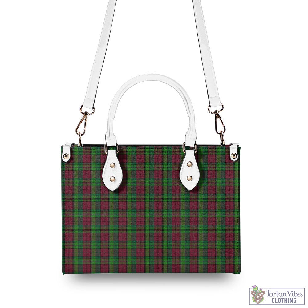 Tartan Vibes Clothing Pope of Wales Tartan Luxury Leather Handbags