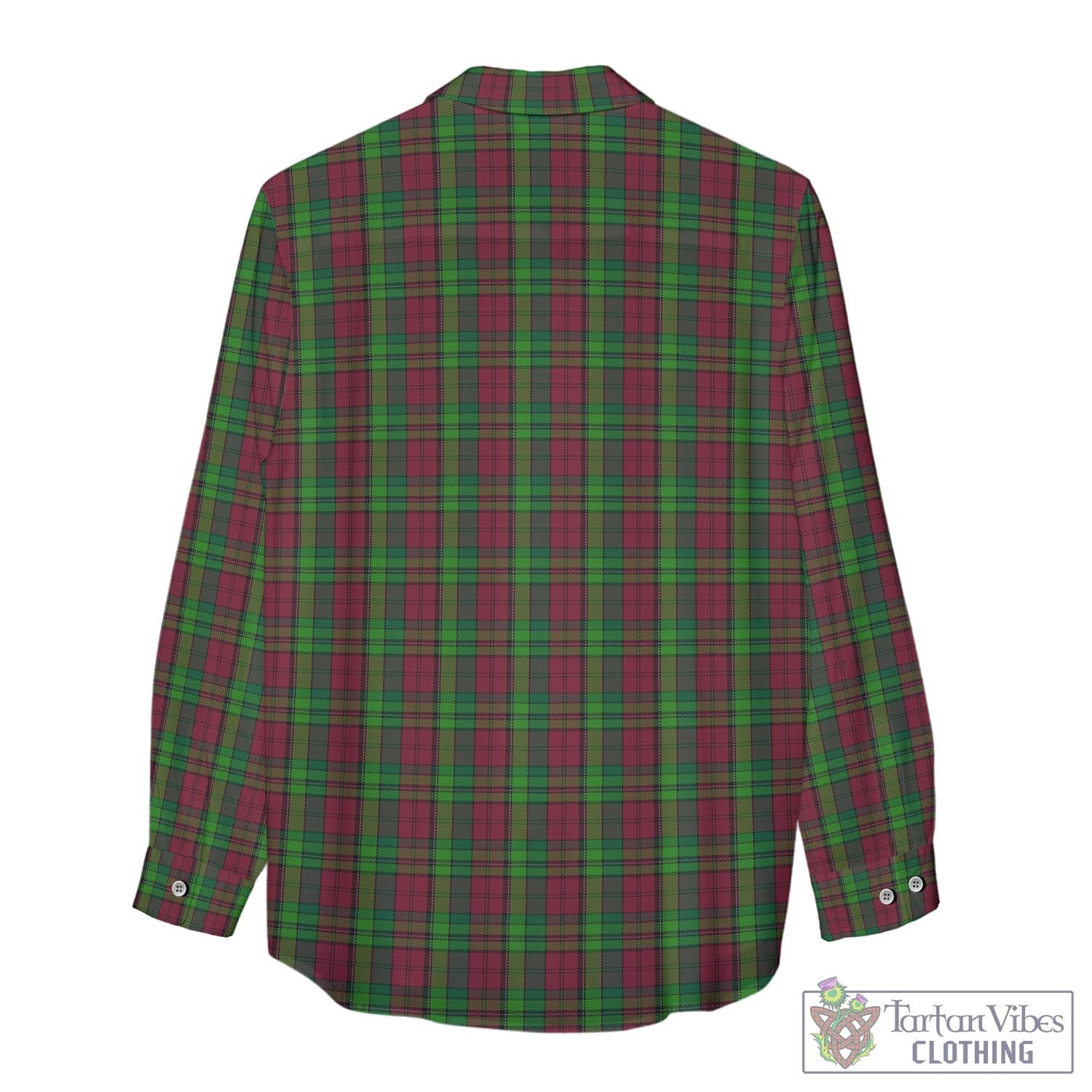 Pope of Wales Tartan Womens Casual Shirt