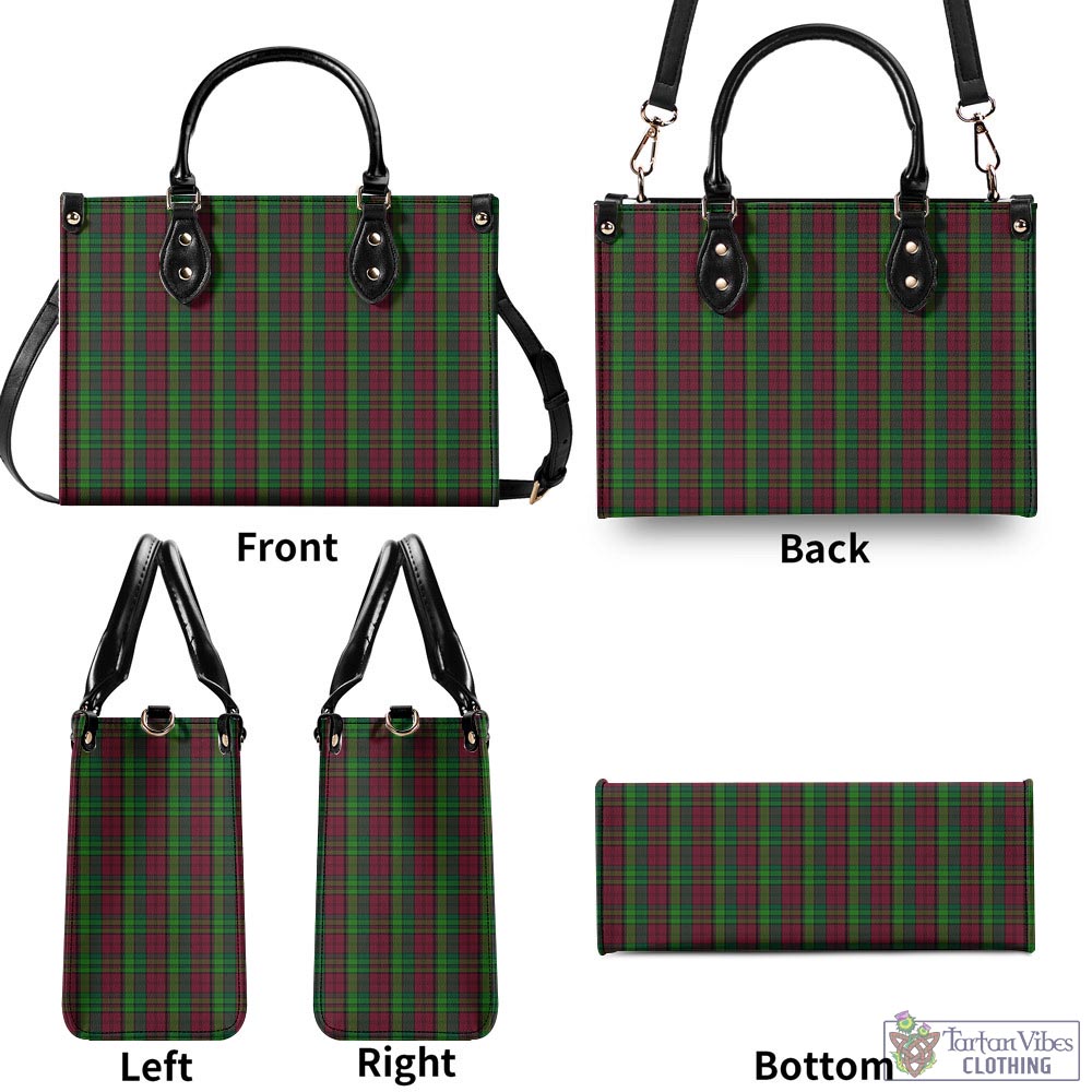 Tartan Vibes Clothing Pope of Wales Tartan Luxury Leather Handbags