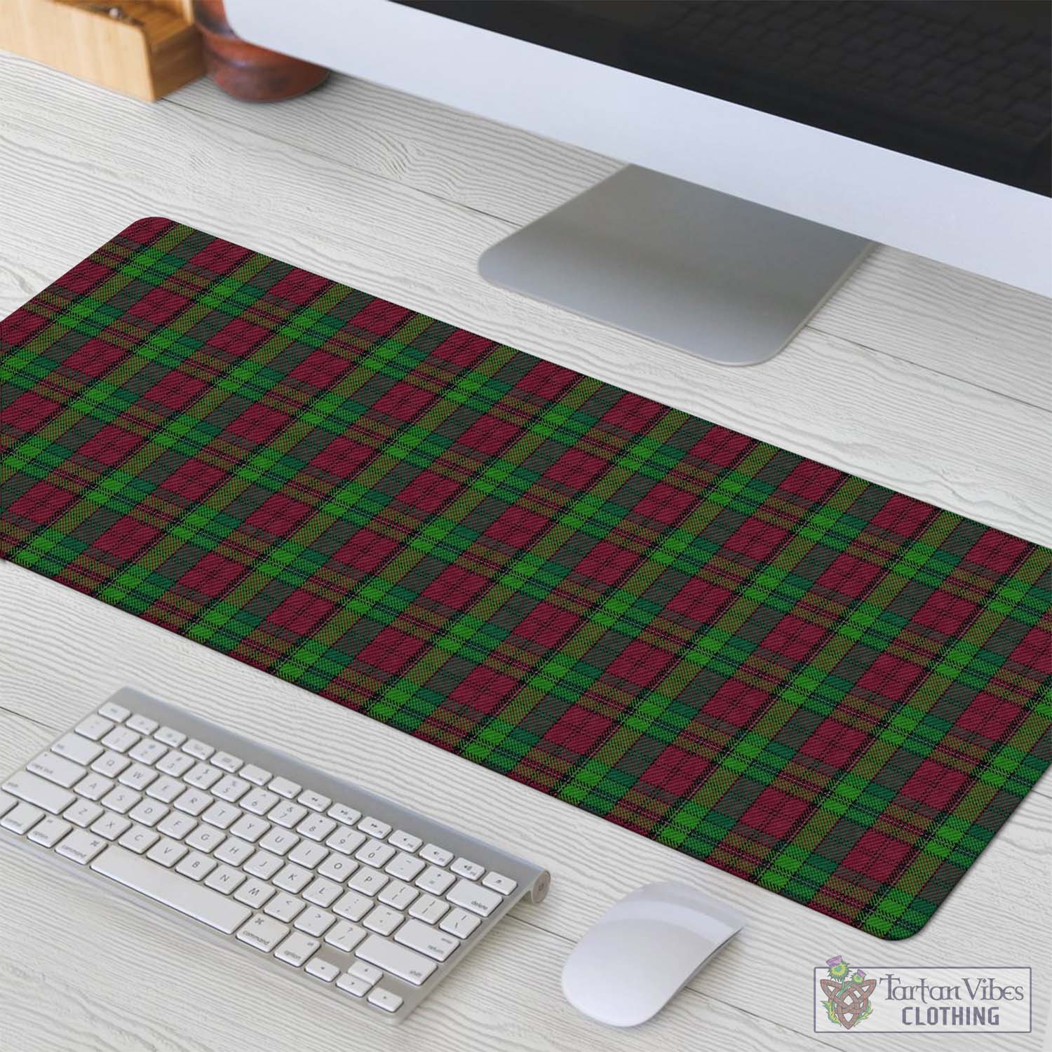 Tartan Vibes Clothing Pope of Wales Tartan Mouse Pad