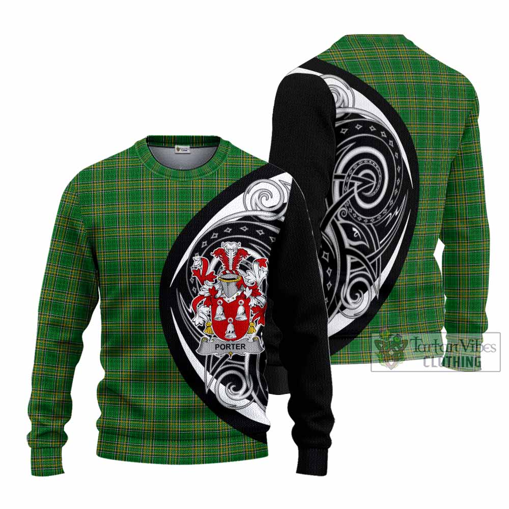 Porter Irish Clan Knitted Sweater Celtic Circle Style - Tartan Vibes Clothing