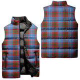 Preston Tartan Sleeveless Puffer Jacket Unisex - Tartan Vibes Clothing