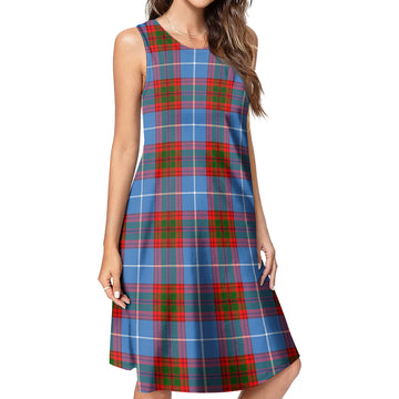 Preston Tartan Womens Casual Dresses