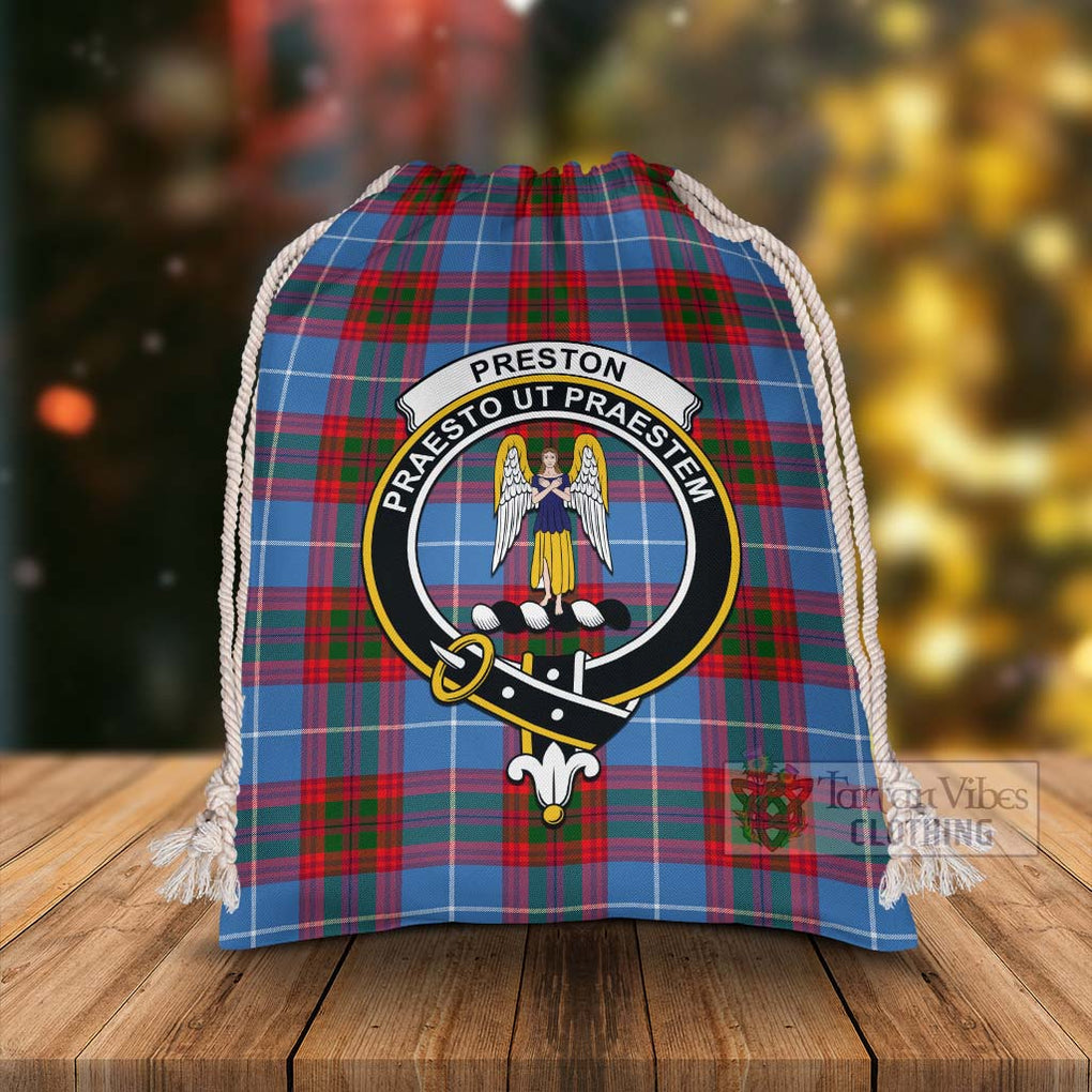 Tartan Vibes Clothing Preston Tartan Christmas Santa's Bag with Family Crest