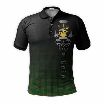 Preston Irish Clan Polo Shirt with Coat of Arms Erin Go Bragh Celtic Inspired Kid - Tartan Vibes Clothing