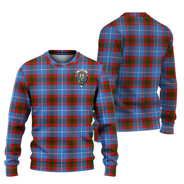 Preston Tartan Ugly Sweater with Family Crest