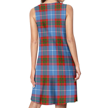 Preston Tartan Womens Casual Dresses