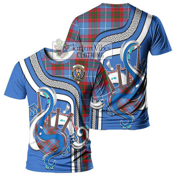 Preston Tartan T-Shirt with Epic Bagpipe Style