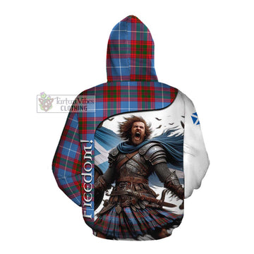 Preston Crest Tartan Cotton Hoodie Inspired by the Freedom of Scottish Warrior Pullover Hoodie - Tartan Vibes Clothing