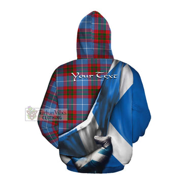 Preston Tartan Cotton Hoodie with Family Crest Scotland Patriotic Style Pullover Hoodie - Tartan Vibes Clothing