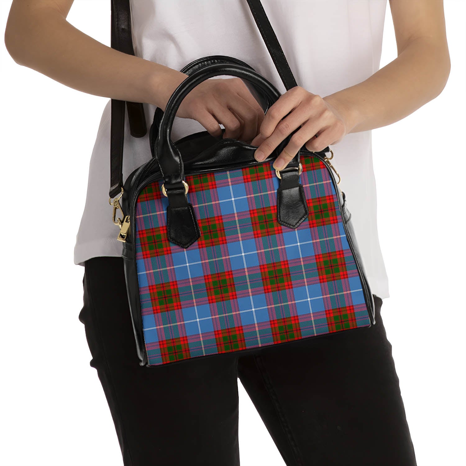 Preston Tartan Shoulder Handbags - Tartanvibesclothing