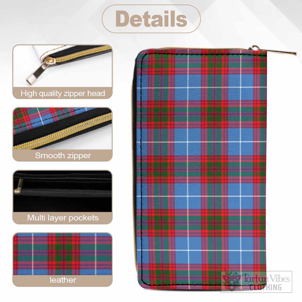 Preston Tartan Women's Leather Wallet - Tartan Vibes Clothing