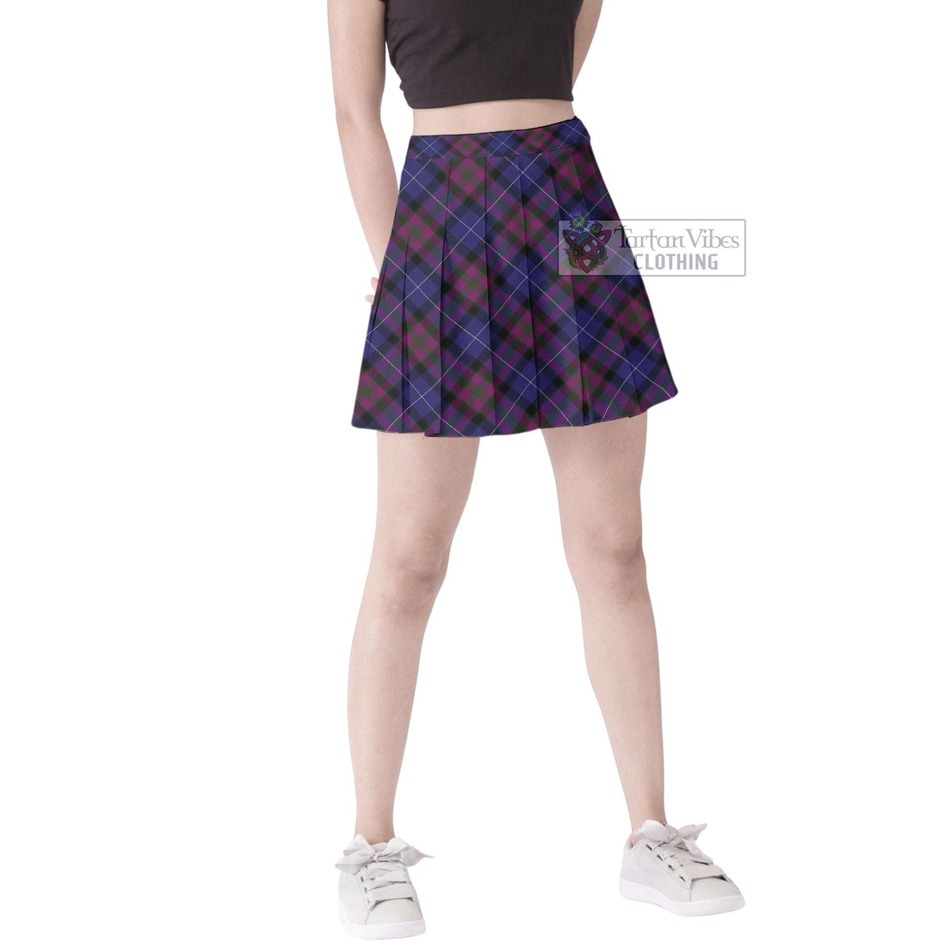 Tartan Vibes Clothing Pride of Scotland Tartan Women's Plated Mini Skirt