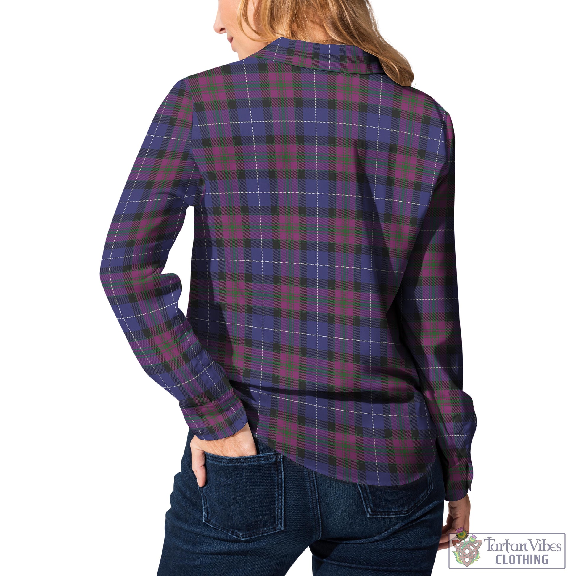 Pride of Scotland Tartan Womens Casual Shirt