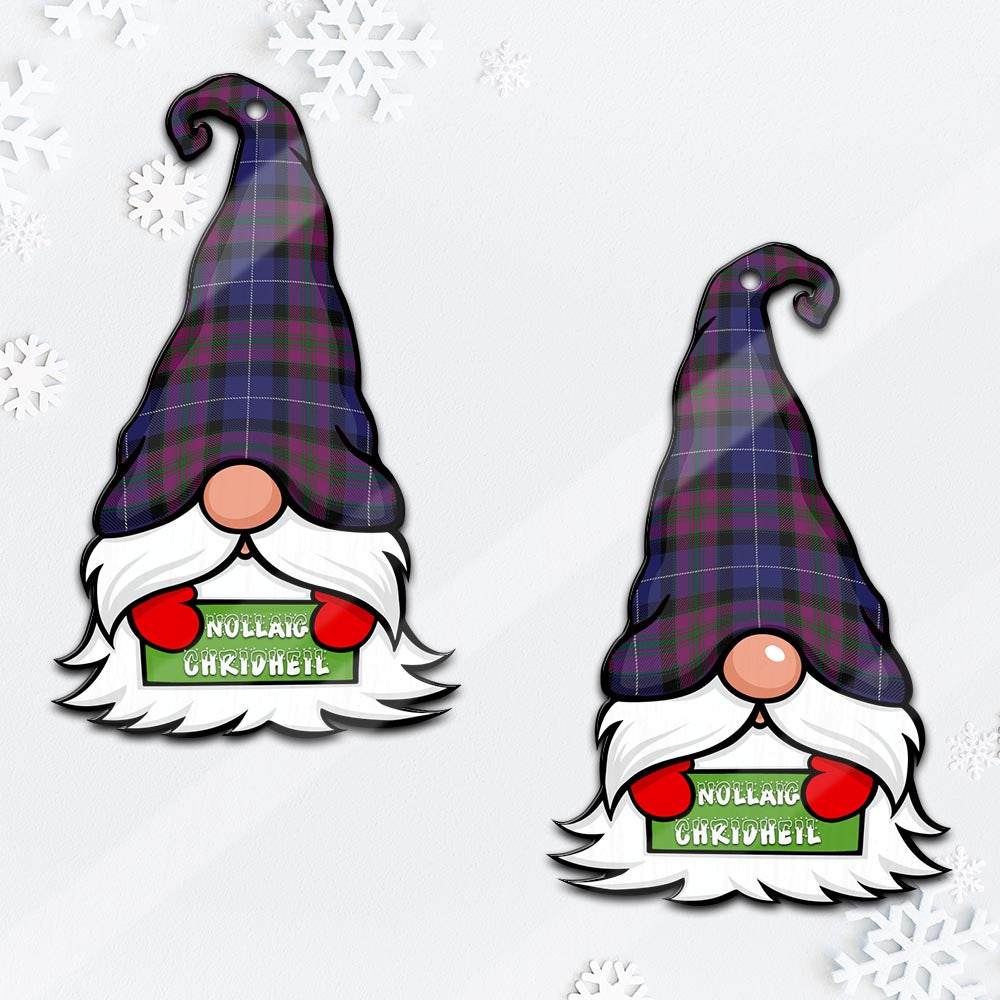 Pride of Scotland Gnome Christmas Ornament with His Tartan Christmas Hat - Tartan Vibes Clothing