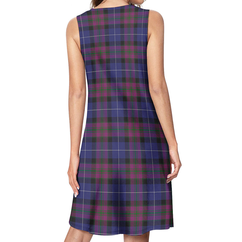 Pride of Scotland Tartan Womens Casual Dresses - Tartanvibesclothing