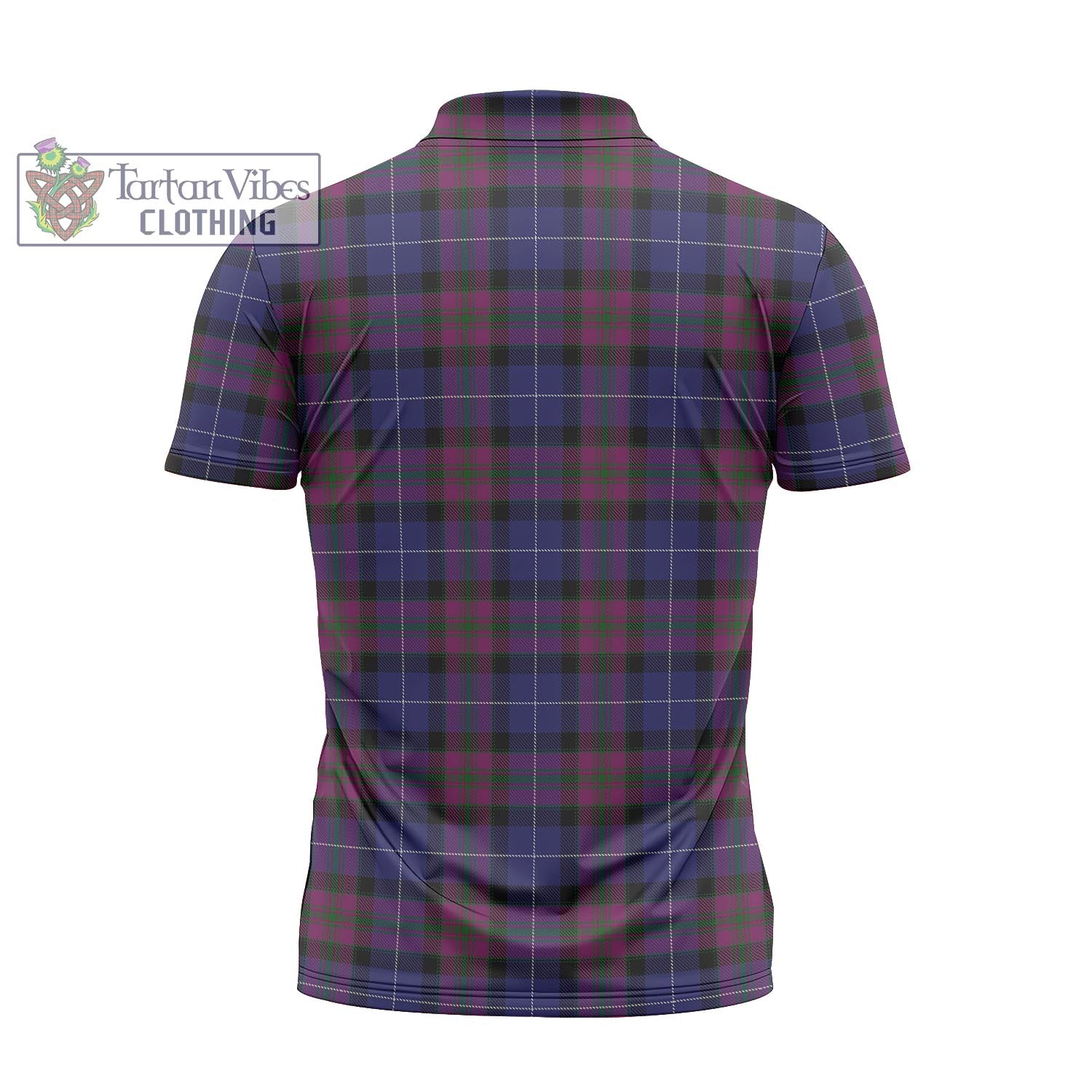 Tartan Vibes Clothing Pride of Scotland Tartan Zipper Polo Shirt