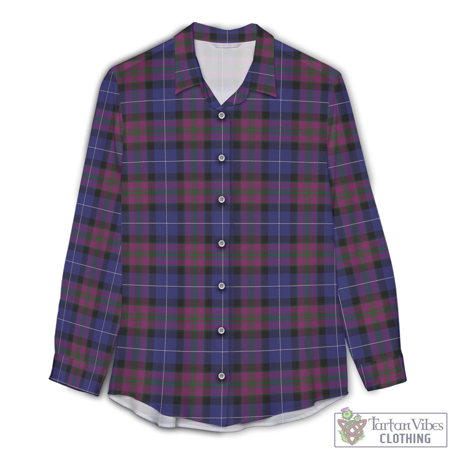 Pride of Scotland Tartan Womens Casual Shirt