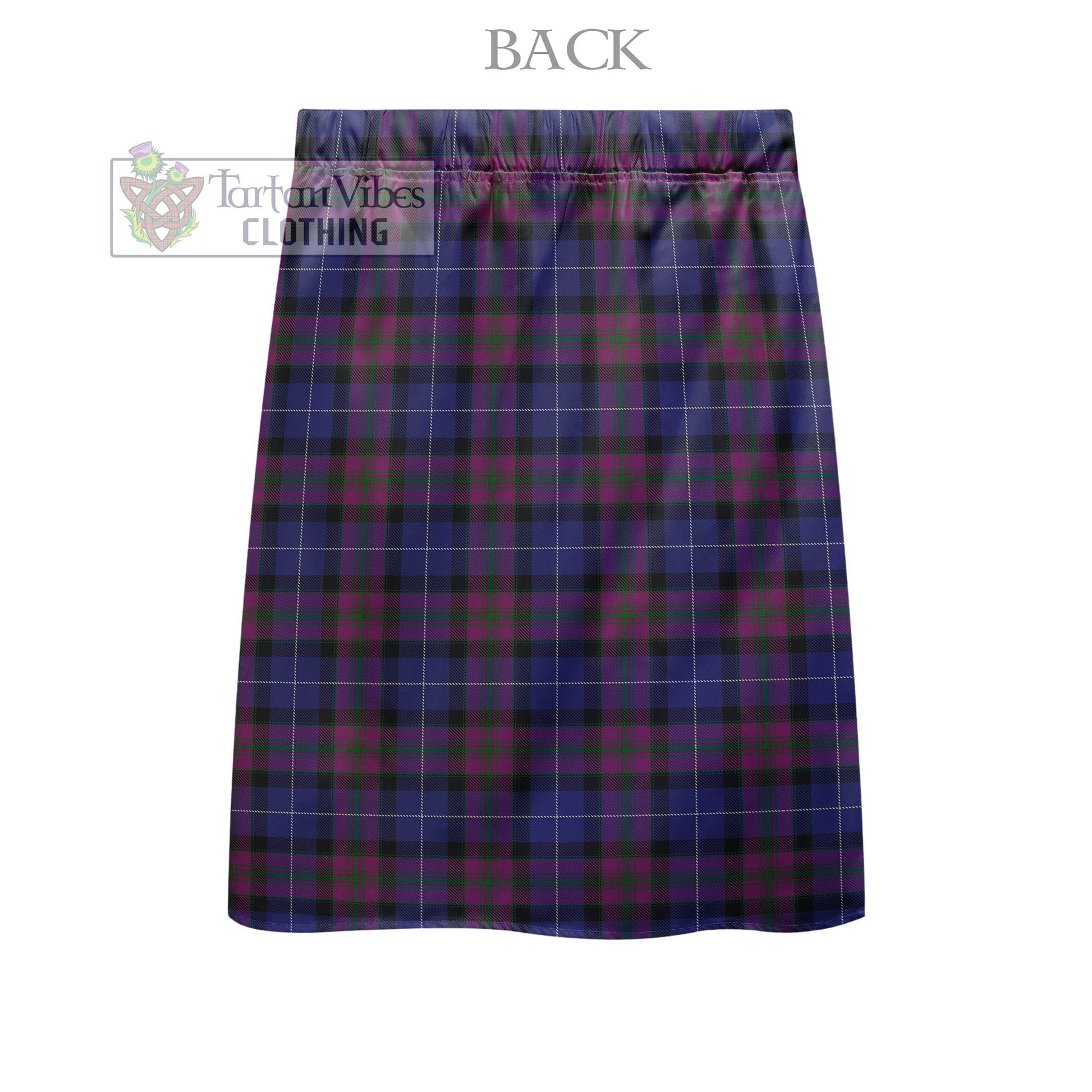 Tartan Vibes Clothing Pride of Scotland Tartan Men's Pleated Skirt - Fashion Casual Retro Scottish Style