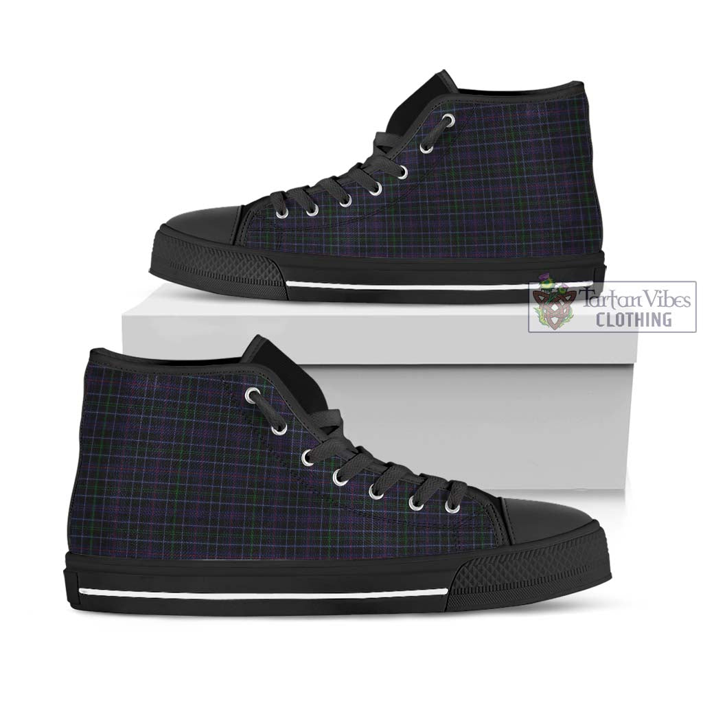 Tartan Vibes Clothing Pride (Wales) Tartan High Top Shoes