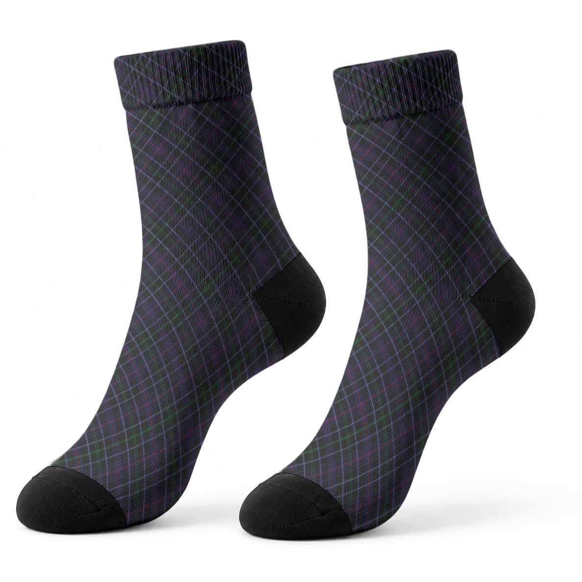 Pride of Wales Tartan Crew Socks Cross Style - Tartan Vibes Clothing