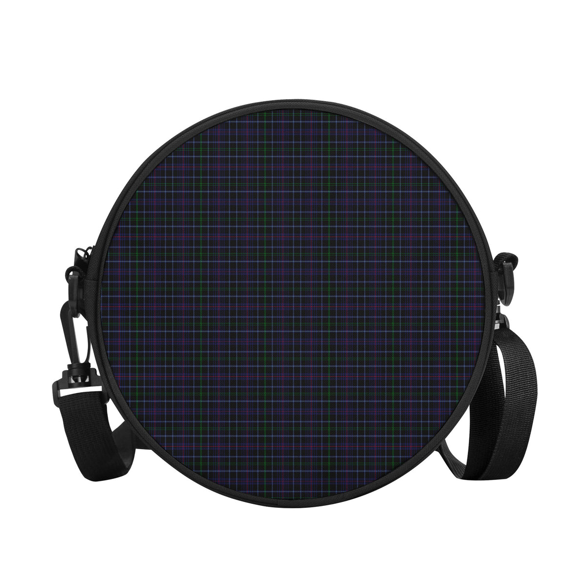 Pride (Wales) Tartan Round Satchel Bags - Tartan Vibes Clothing